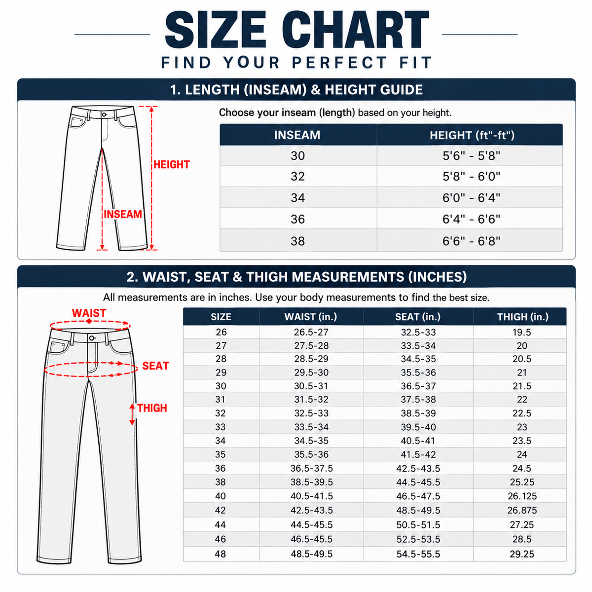 🔥Factory Direct Sales🔥 ORIGINAL FIT JEANS
