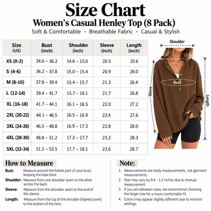 Women’s Oversized V-Neck Hoodie – Relaxed Button Pullover with Side Slits
