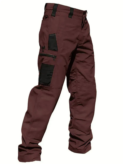 🔥Men's 8-Pack 10-Pocket Heavy Duty zipper waterproof tactical Work Pants