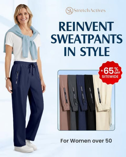 💖LAST DAY SALE 69% OFF💖🎁Unisex Ultra Soft Stretch Perfect Drape Casual Pants