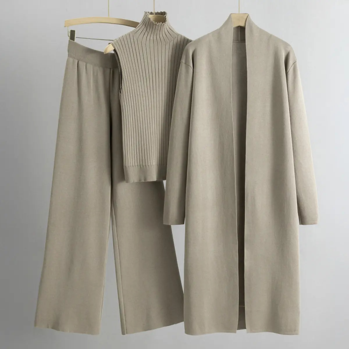 Women's three-piece trench coat set✨