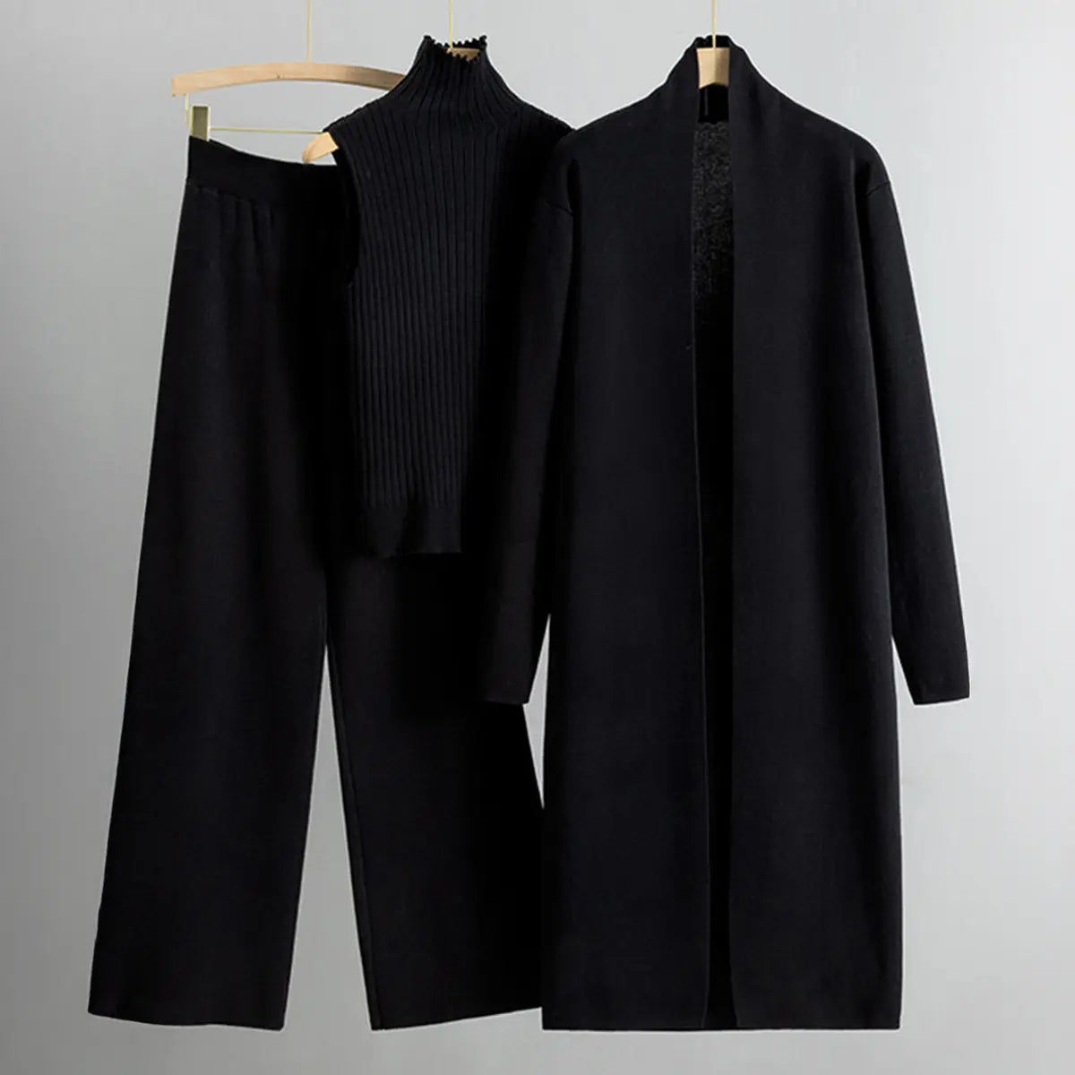 Women's three-piece trench coat set✨