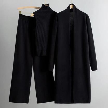 Women's three-piece trench coat set✨