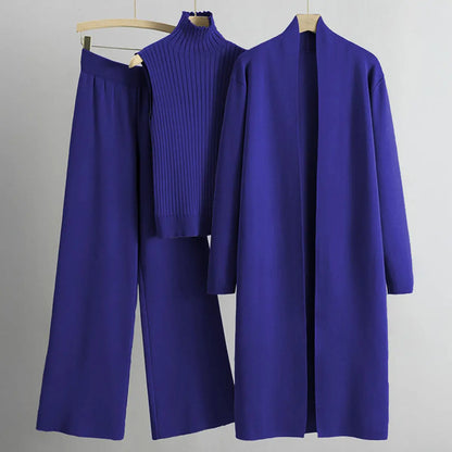 Women's three-piece trench coat set✨