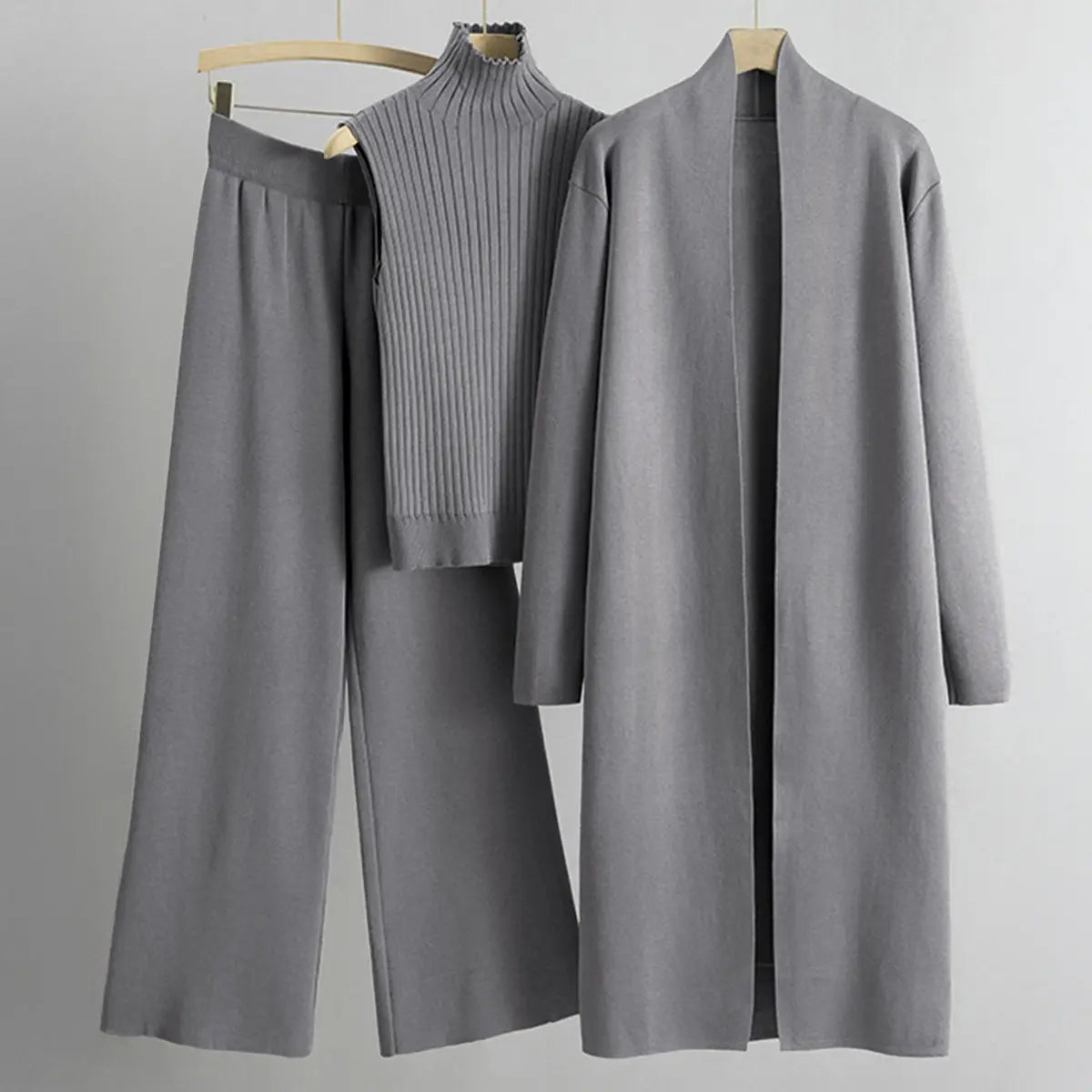 Women's three-piece trench coat set✨