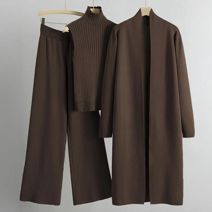 Women's three-piece trench coat set✨