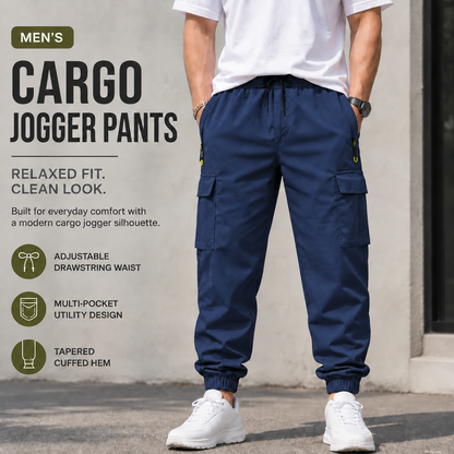 🔥 BESTSELLER | 8PCS $24.63 | Men's Multi-Pocket Cargo Jogger Pants