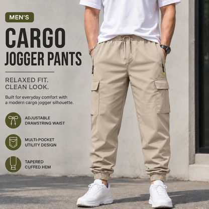🔥 BESTSELLER | 8PCS $24.63 | Men's Multi-Pocket Cargo Jogger Pants